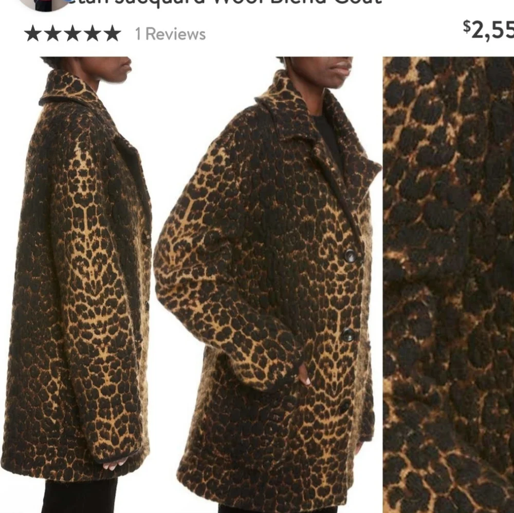 YSL leopard coat - Picture 2 of 5